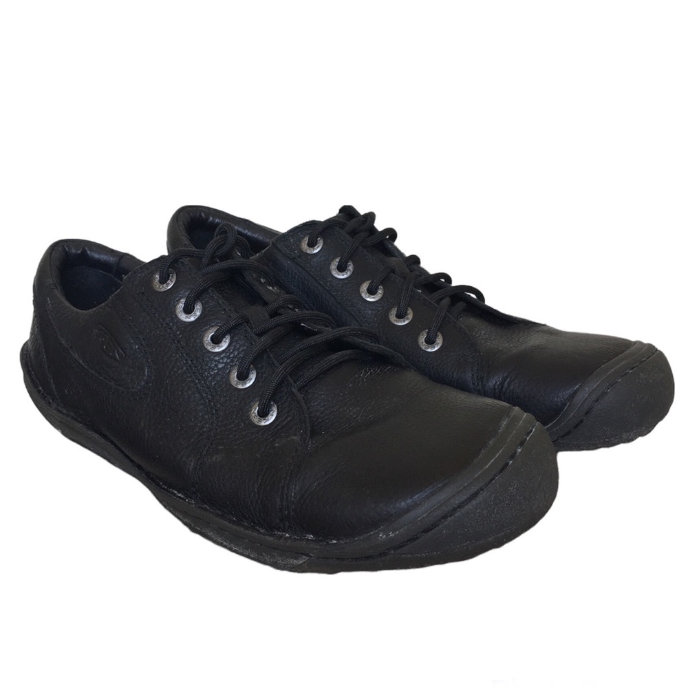 Keen Men's Denver Leather Black Shoes Size 10.5